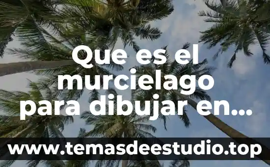 Qué es prefijos de etimología dibujos para dibujar 7 Que es el murcielago para dibujar en cuero
