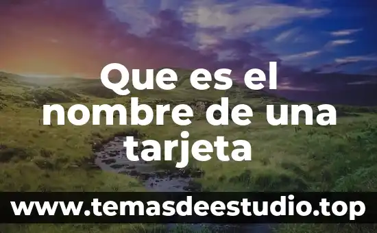 Para que es la tarjeta madre en hardware 6 Que es el nombre de una tarjeta