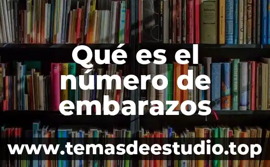 Que es el numero de equivalentes 3 Qué es el número de embarazos