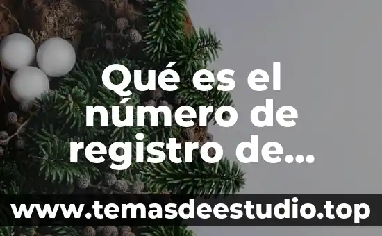 Que es mágico número 4 Qué es el número de registro de Avon
