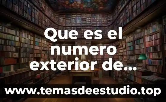 Que es la nomenclatura de ginebra comercio exterior 6 Que es el numero exterior de domicilio ejemplo en mexico