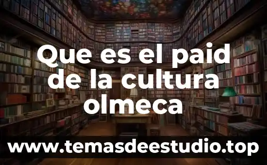 Cultura novohispana que es uaeh 6 Que es el paid de la cultura olmeca