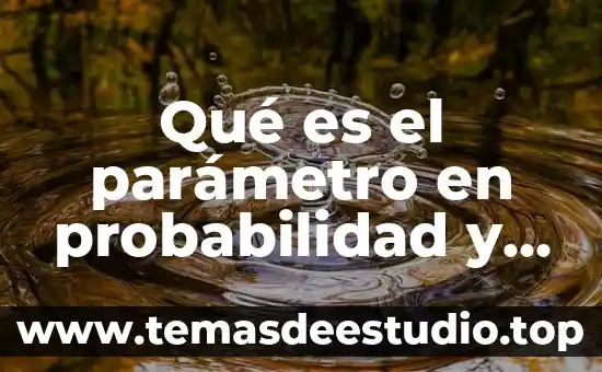 Qué es hipótesis alternativa en probabilidad y estadística 6 Qué es el parámetro en probabilidad y estadística