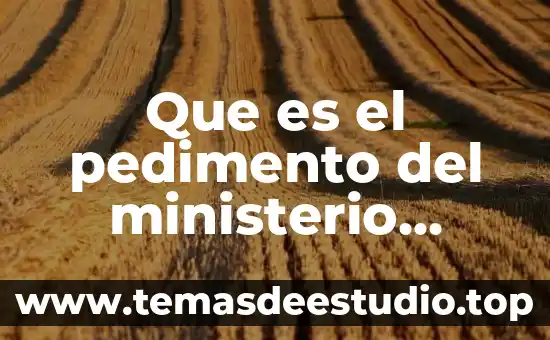 Que es el enfriamiento conductivo indirecto arquitectura 8 Que es el pedimento del ministerio publico en amparo indirecto