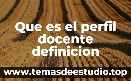 Que es la reflexion de la practica docente segun autores 8 Que es el perfil docente definicion