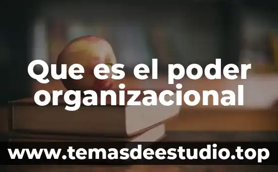 Qué es el ente del poder ejecutivo en México 3 Que es el poder organizacional