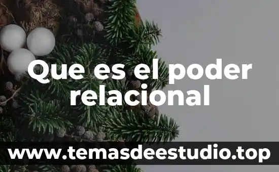 Que es inclucion animal 8 Que es el poder relacional