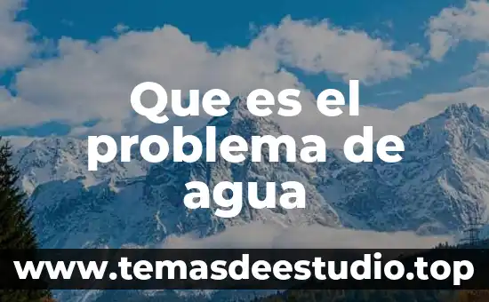Compocisiondel agua oceanica que es rl color 5 Que es el problema de agua