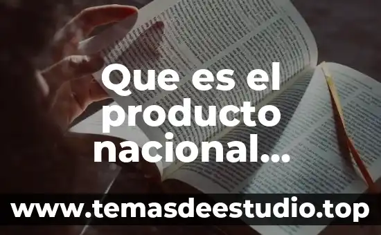 Que es un producto semi compuesto 4 Que es el producto nacional brutoodoxia tradicional