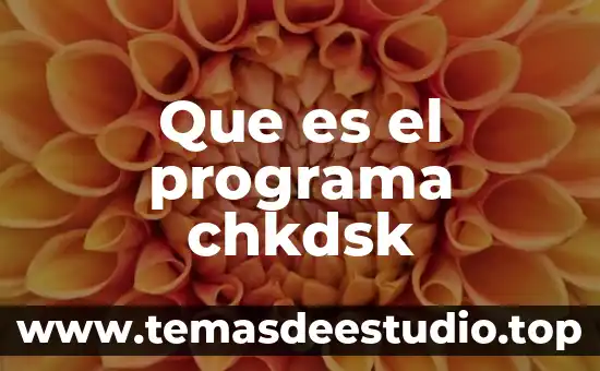 Que es el programa inventor 3 Que es el programa chkdsk