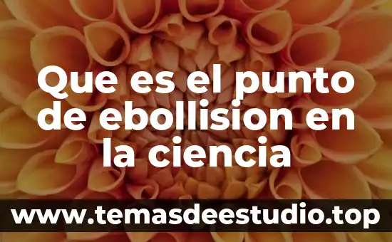 Que es la ciencia de richard feynman 6 Que es el punto de ebollision en la ciencia