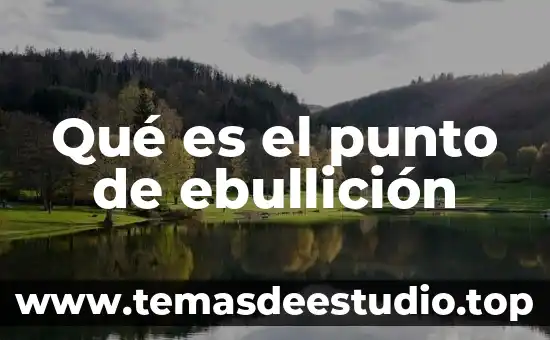 Qué es un punto limpio y por qué son importantes 4 Qué es el punto de ebullición