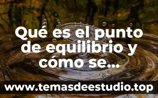 Que es docilidad significado 6 Qué es el punto de equilibrio y cómo se obtiene