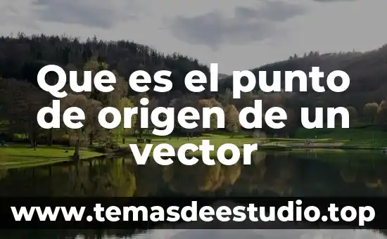 Que es vector compuesto yahoo 5 Que es el punto de origen de un vector