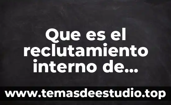 Que es la entrevista personal en la tecnica cualitativa 8 Que es el reclutamiento interno de personal