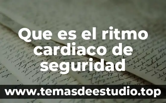 Instituto mexiquense de seguridad y justicia que es 3 Que es el ritmo cardiaco de seguridad