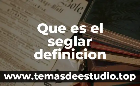 Qué es policiaco definición 3 Que es el seglar definicion