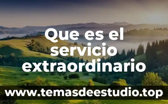 Medidas de calidad del servicio definición y que es 6 Que es el servicio extraordinario