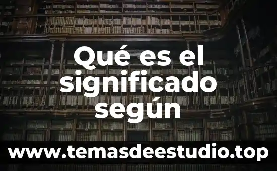 Según rubinstein que es psicología 6 Qué es el significado según