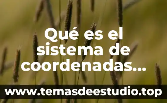 Que es el arte medieval resumen 5 Qué es el sistema de coordenadas de orientación