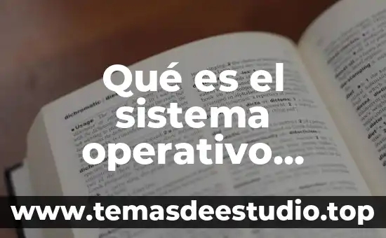 Que es una virtualizacion de sistema operativo 4 Qué es el sistema operativo hardware y software