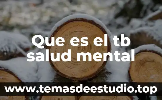 Que es el tb salud mental