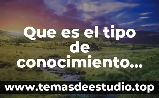 Tipo de piedra que es la cantera 4 Que es el tipo de conocimiento axiomatico