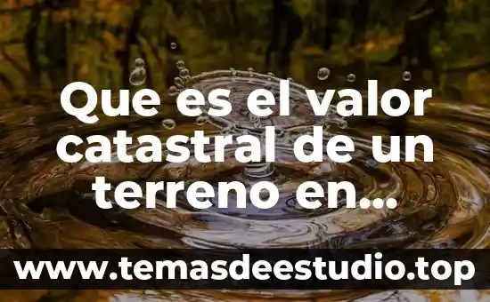 Que es mejor comprar casa o terreno 6 Que es el valor catastral de un terreno en mexico