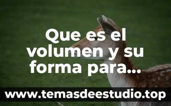 Volumen de poliedros que es y como se saca 5 Que es el volumen y su forma para obtenrlo