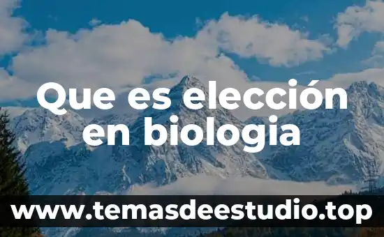 Qué es unicelular biología 6 Que es elección en biologia