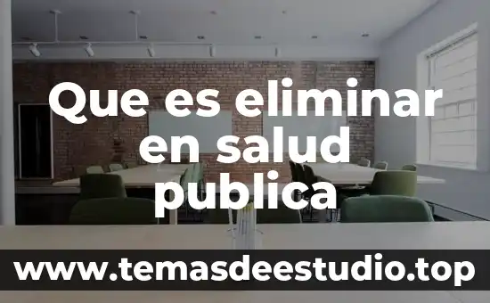 Que es un conflicto en salud mental 5 Que es eliminar en salud publica