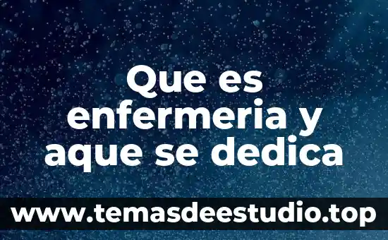 Que es ayuntarse con un animal 6 Que es enfermeria y aque se dedica