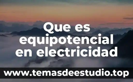 Que es electricidad estatica en manejo de computo 8 Que es equipotencial en electricidad
