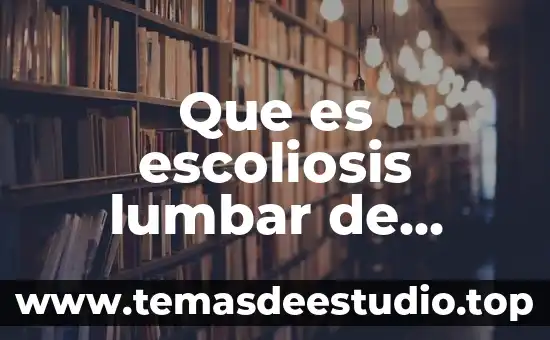 Que es la izquierda y la derecha en argentina 6 Que es escoliosis lumbar de convexidad derecha