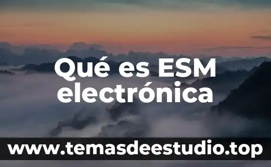 ¿Qué es la música electrónica? 7 Qué es ESM electrónica