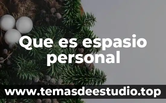 Que es cultura y identidad personal 5 Que es espasio personal