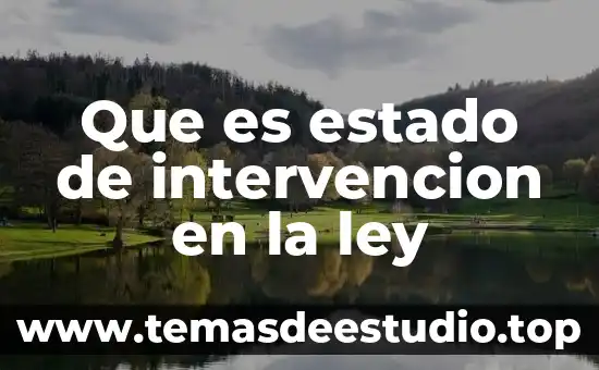 Según la doctrina que es la usurpación del estado civil 3 Que es estado de intervencion en la ley