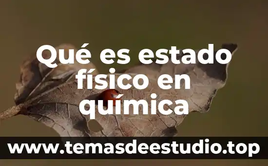 Que es la ruptura de estado mexico 3 Qué es estado físico en química