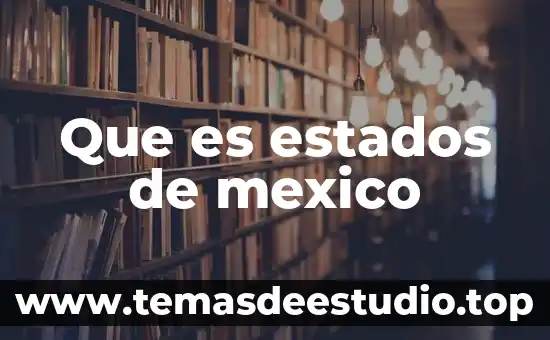 Número OCR qué es 5 Que es estados de mexico