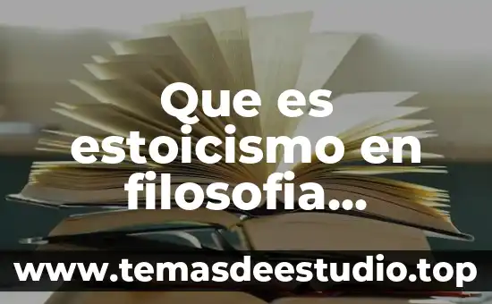 Qué es osado en filosofía 7 Que es estoicismo en filosofia ejemplos