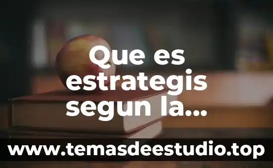 Que es la pótesis en una investigación 6 Que es estrategis segun la administracion