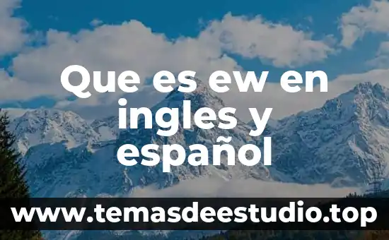 Que es el sol en ingles 3 Que es ew en ingles y español