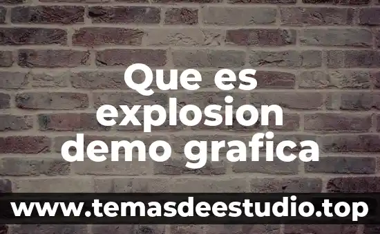 Qué es la gráfica capability sixpack 6 Que es explosion demo grafica