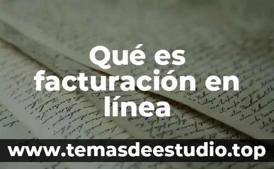 Que es reporte de facturacion para un periodo determinado 6 Qué es facturación en línea