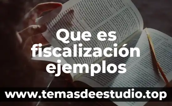 Que es hidrosolubles ejemplos 7 Que es fiscalización ejemplos