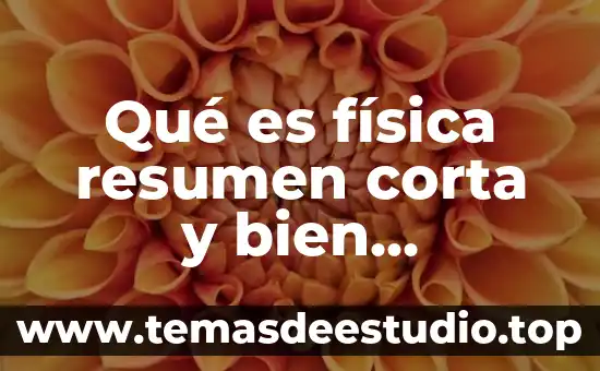 Qué es el páncreas definición corta 6 Qué es física resumen corta y bien explicada