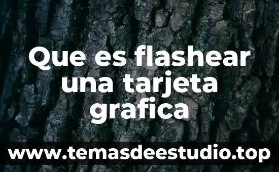 Qué es la tarjeta bansefi 3 Que es flashear una tarjeta grafica