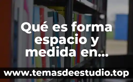 Que es la intencion didactica en una planeacion en matematicas 4 Qué es forma espacio y medida en matemáticas