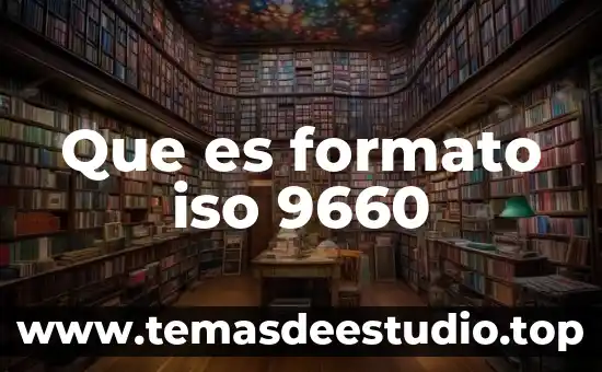 Que es formato iso 9660