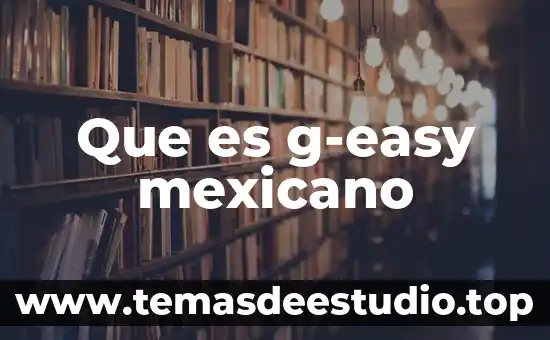 Que es g-easy mexicano